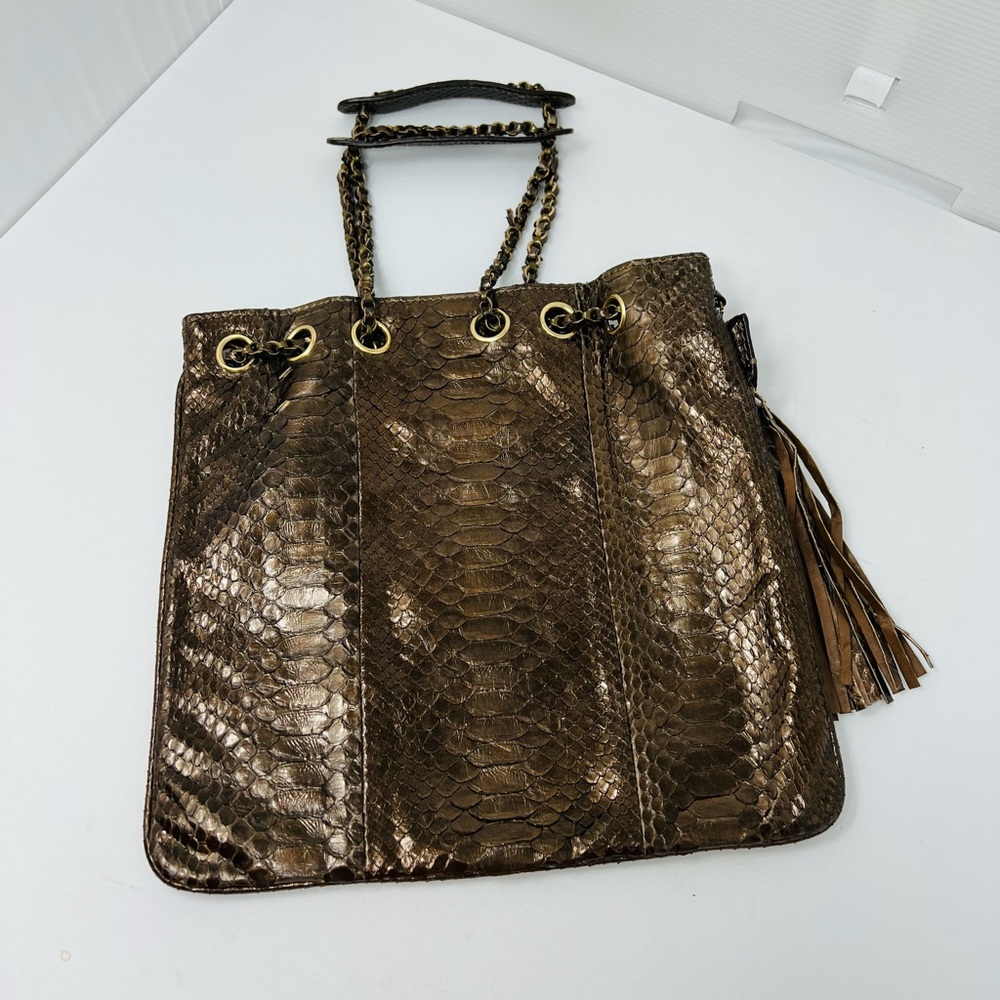 DEVI KROELL**Python Copper Bag**New!!! $4500 - Picture 2 of 4